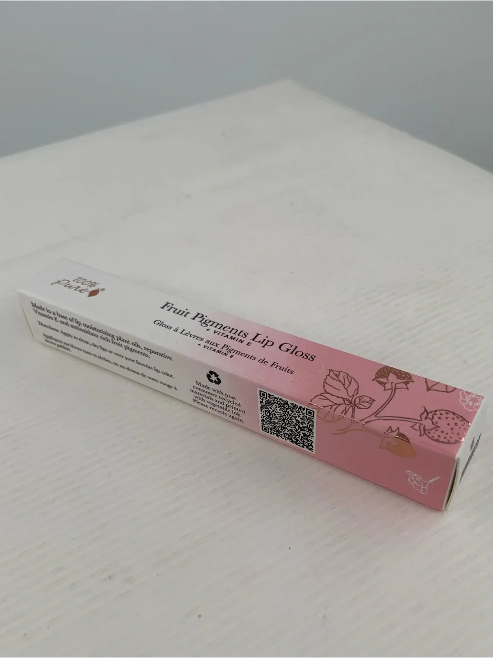 NWT NIB 100% Pure Fruit Pigmented® Lip Gloss